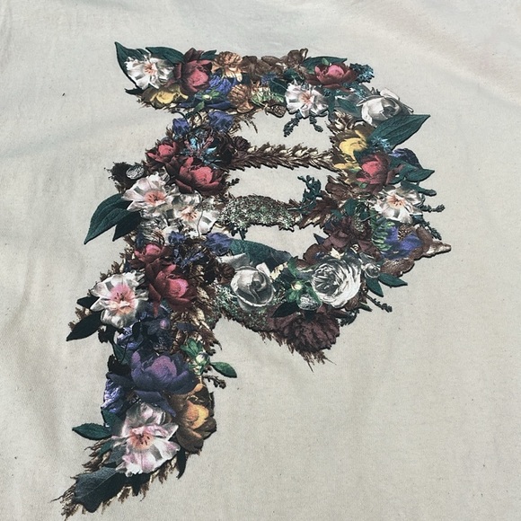 Men’s Primitive Skateboarding Cotton Floral Short Sleeve Shirt XL - Picture 12 of 16